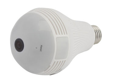 Induction intelligente de corps de caméra de sécurité d'ampoule d'alarme automatique infrarouge sans fil de vue panoramique
