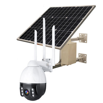 système de sécurité à la maison sans fil de caméra de 2.4GHz 0,001 LUX Solar Powered 4g