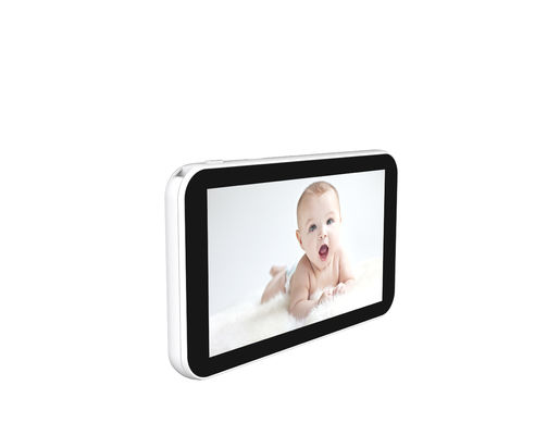 moniteur visuel sans fil du bébé 2.4GHz avec 720P HD Pan Tilt Zoom Camera à distance