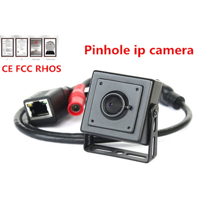 Caméra d'IP d'espion cachée mini par trou d'épingle d'atmosphère de caméra d'IP de 1MP 720p Hd P2P