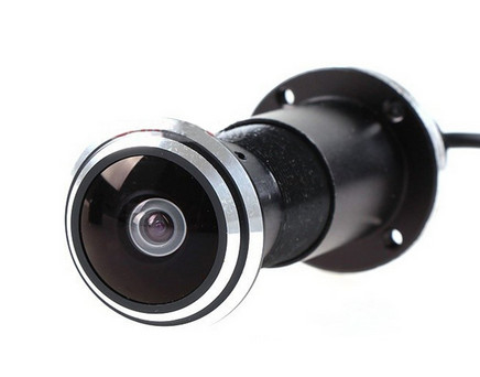 1080P 4 DANS 1 caméra analogue de télévision en circuit fermé de sécurité de maison de lentille de la caméra 1.78mm Fisheye d'AHD TVI CVI CVBS mini pour la porte