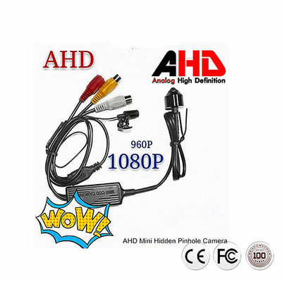 Lentille Hd Mini Wifi Camera AHD 1080P de trou d'épingle pour des voitures avec la vidéo audio