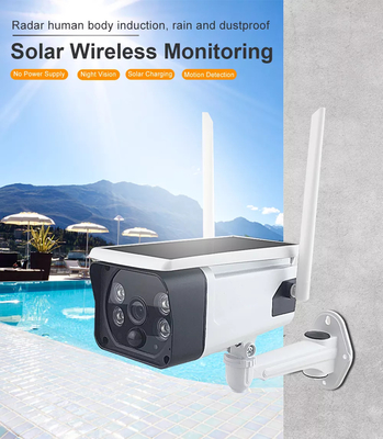 Caméra extérieure de Wifi de sécurité de surveillance de caméra solaire sans fil de batterie de consommation de puissance faible de Smart Home